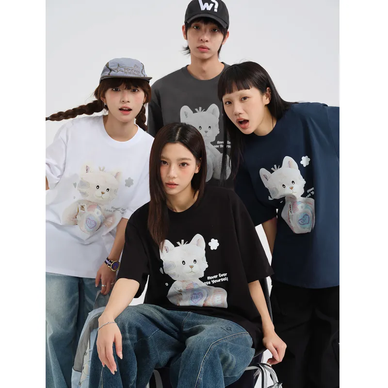 NELY Short Sleeved T Shirts Unisex-3