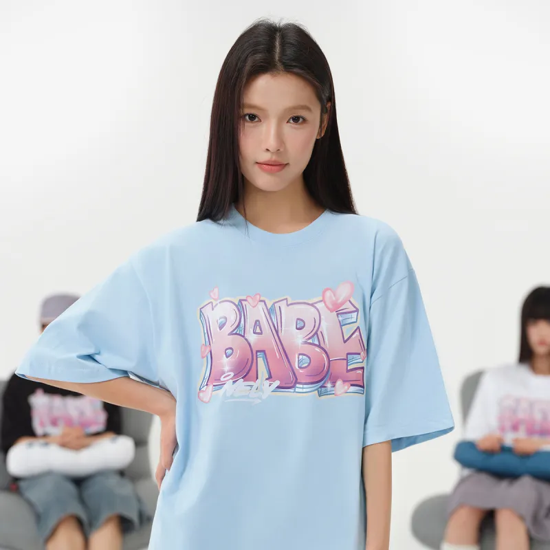 NELY Drop Shoulder Sleeve T Shirt Women's-16