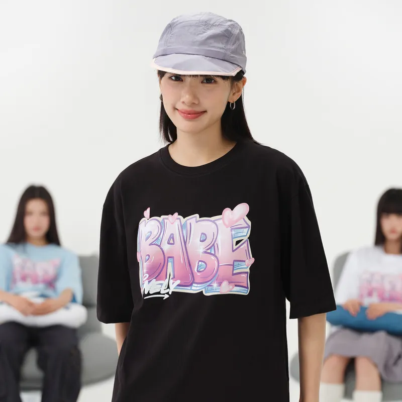 NELY Drop Shoulder Sleeve T Shirt Women's-2