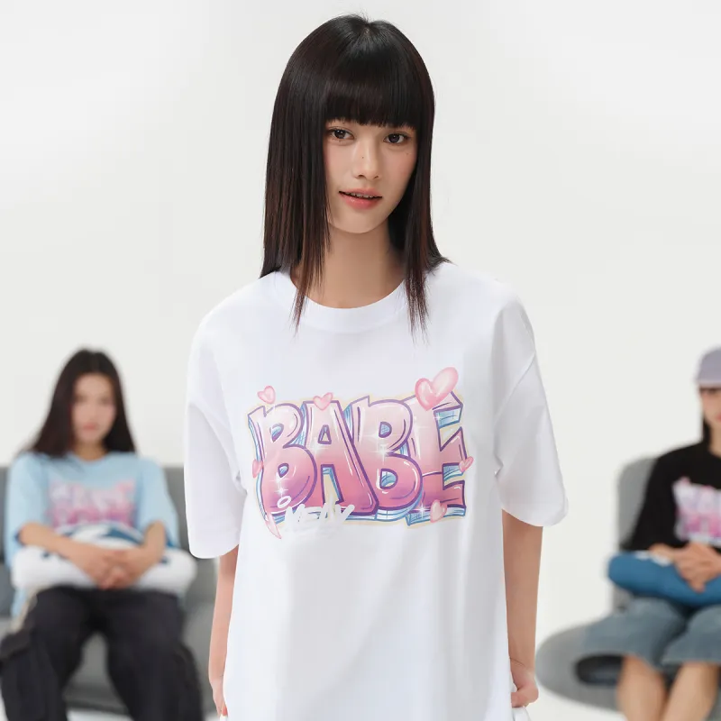 NELY Drop Shoulder Sleeve T Shirt Women's-7