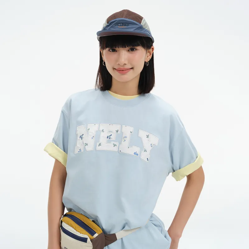 NELY Drop Shoulder Sleeve T Shirt Women's-2