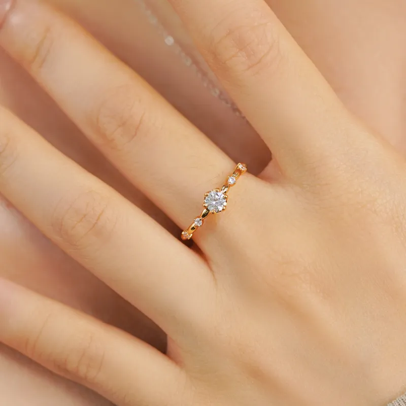 XINGLU 925 Sterling Silver Rings Women's-3