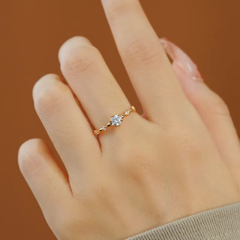 XINGLU 925 Sterling Silver Rings Women's-4