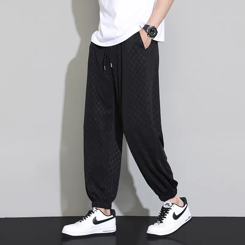 SIFLYTO Casual Pants Unisex Black-4