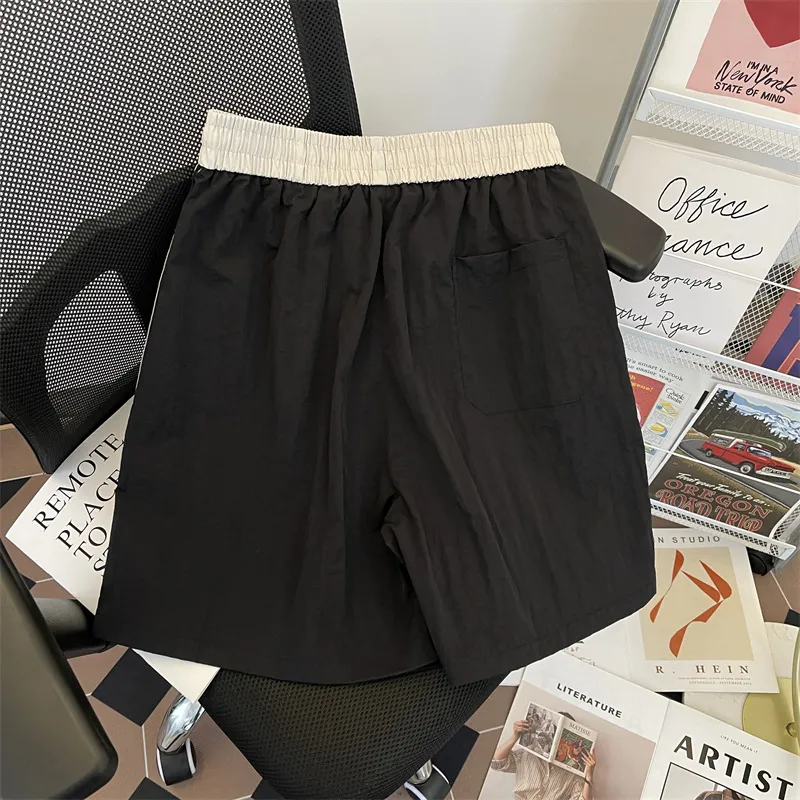 SIFLYTO Casual Shorts Unisex Black-1