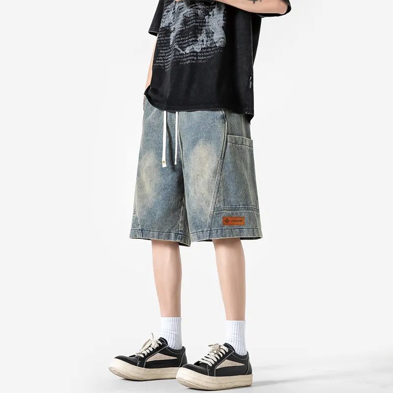 SIFLYTO Denim Shorts Unisex-14