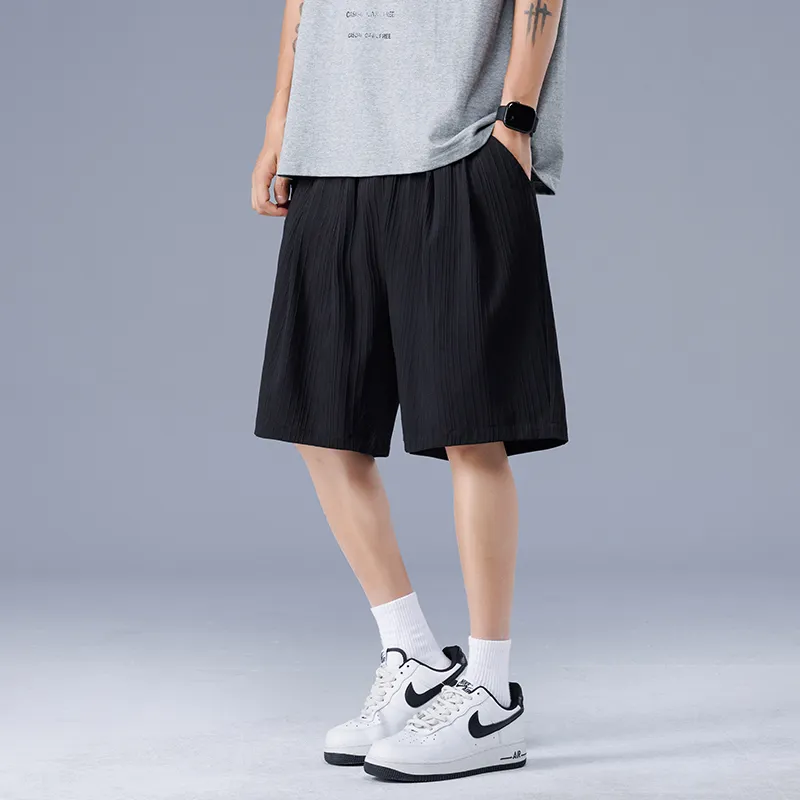 SIFLYTO Casual Shorts Unisex Black-4