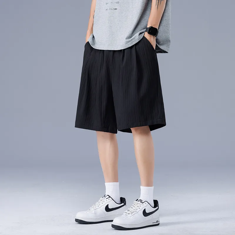 SIFLYTO Casual Shorts Unisex Black-3