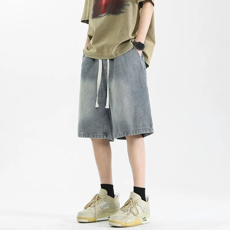 SIFLYTO Denim Shorts Unisex-14