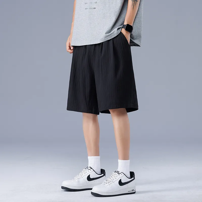 SIFLYTO Casual Shorts Unisex Black-2