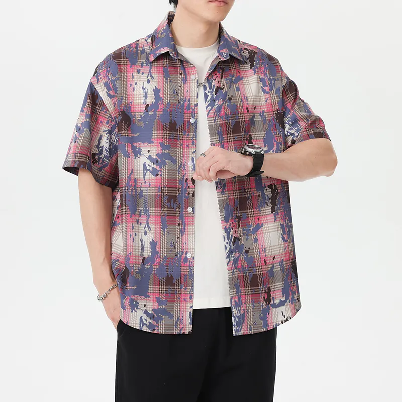 SIFLYTO Shirts Unisex Iridescent Plaid-3