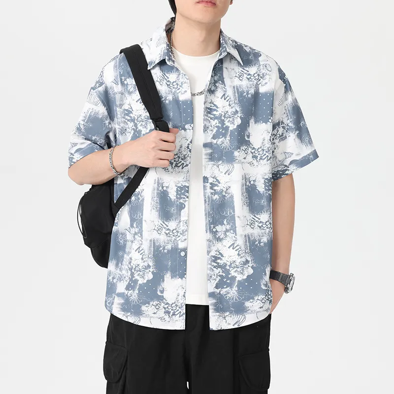 SIFLYTO Shirts Unisex Night Sea Ink Painting-4