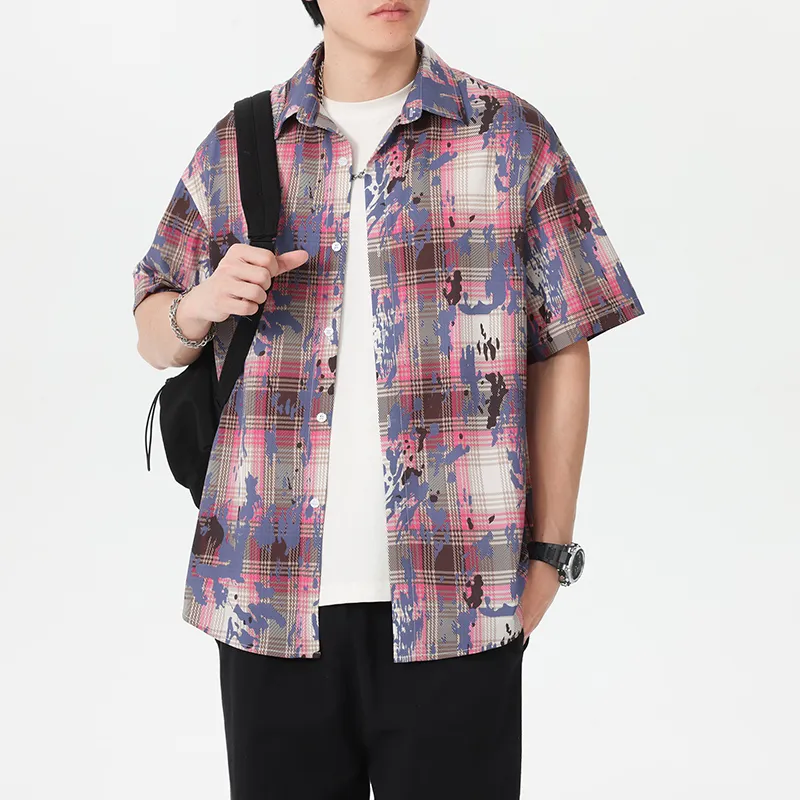 SIFLYTO Shirts Unisex Iridescent Plaid-4
