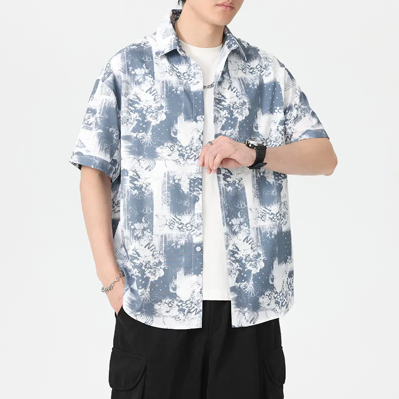 SIFLYTO Shirts Unisex Night Sea Ink Painting-3