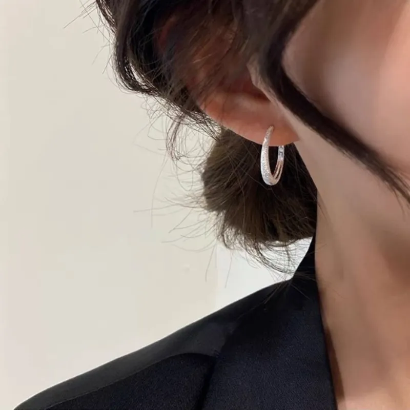 GELUTU Individual Fashion Trend Versatile For Students Commute And Date Earrings Women's-2