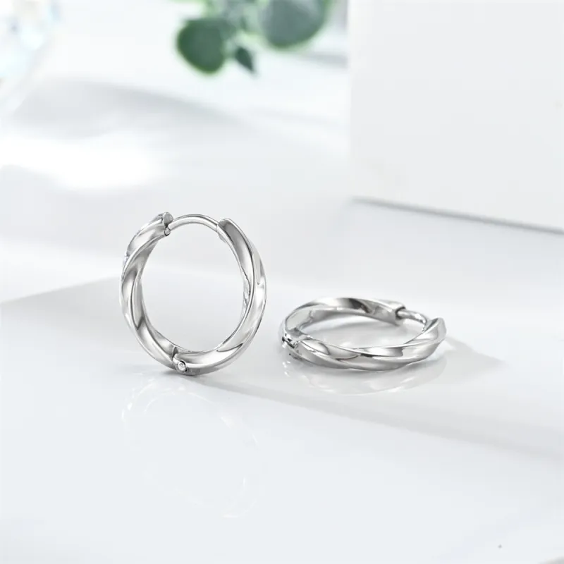 GELUTU Titanium Steel Earrings Unisex-3