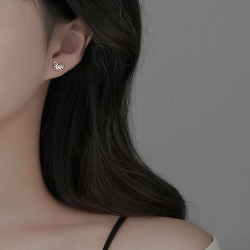 GELUTU Students' Everyday Commute Date Sweet Style Elegance Advanced Comfort Stud Earrings Women's-3