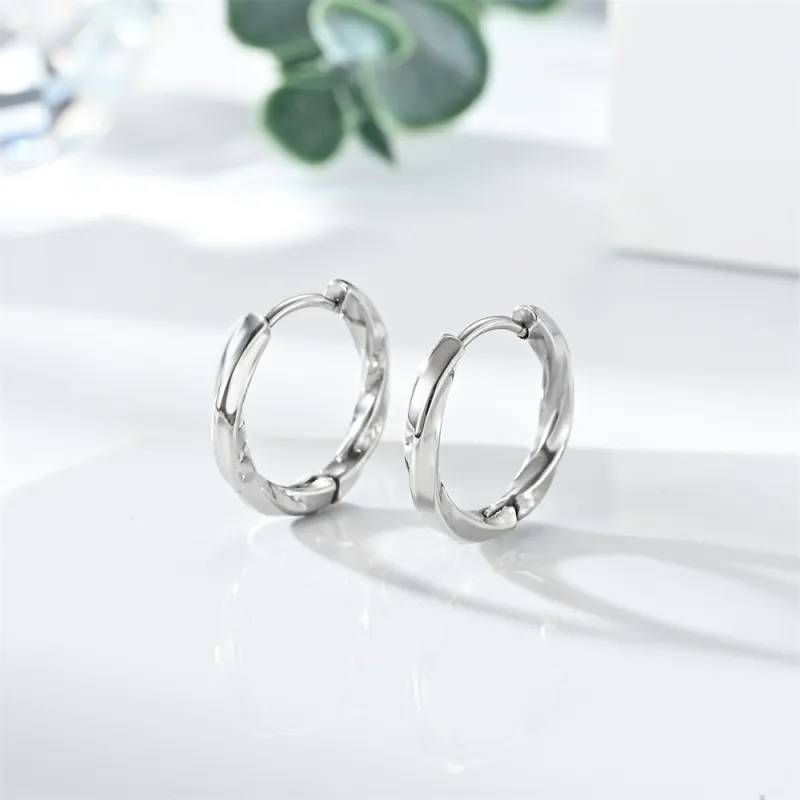 GELUTU Titanium Steel Earrings Unisex-2