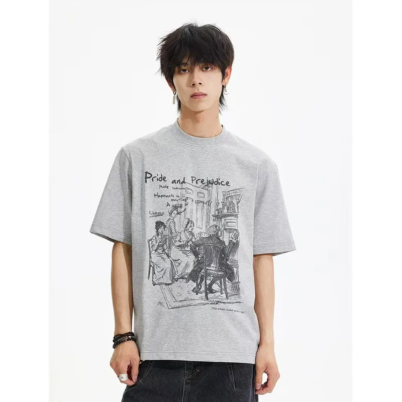 ULTRA QUATTRO T Shirts Unisex Gray-6