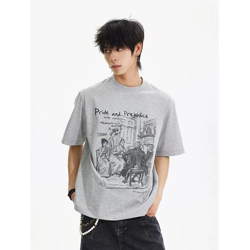 ULTRA QUATTRO T Shirts Unisex Gray-5