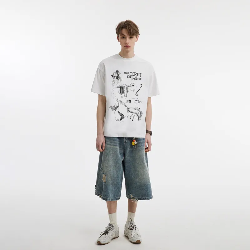 ULTRA QUATTRO T-Shirts Unisex White-5