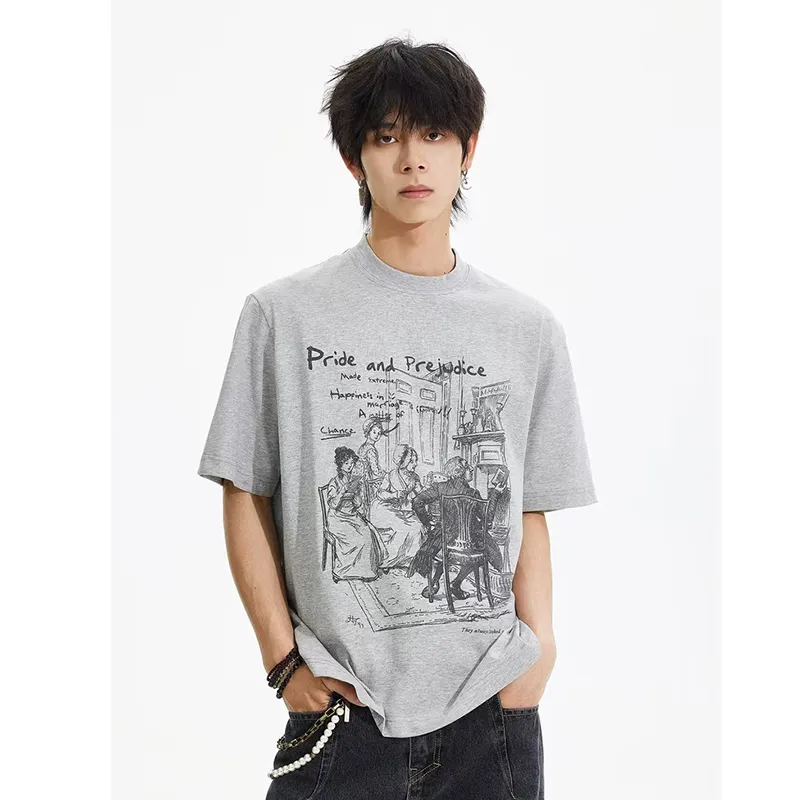 ULTRA QUATTRO T Shirts Unisex Gray-2