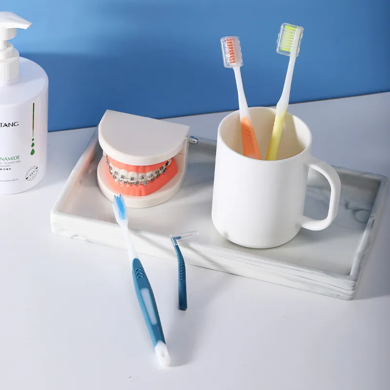 RAOYI Orthodontic Bracket Protector Toothbrush Combination Toothbrushes-2