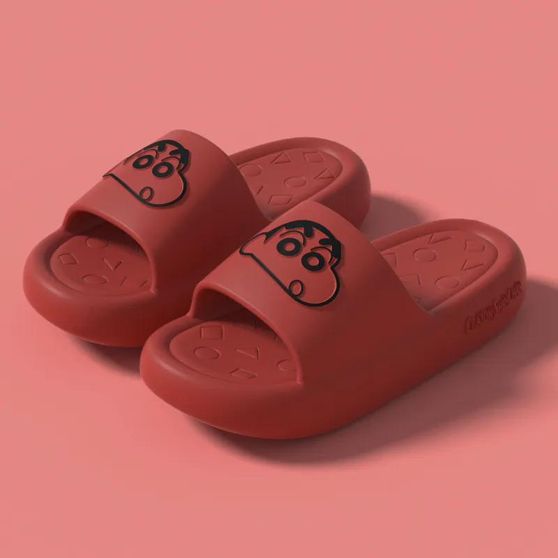 Ming Sheng Summer Platform Home Indoor Slip Resistant Squashy And Bouncy Feeling Cute Slippers-11