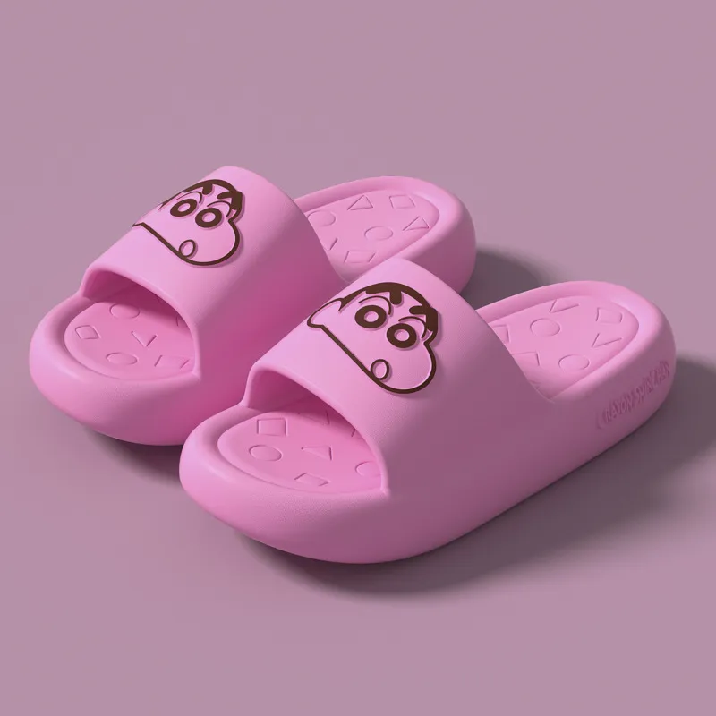 Ming Sheng Summer Platform Home Indoor Slip Resistant Squashy And Bouncy Feeling Cute Slippers-9