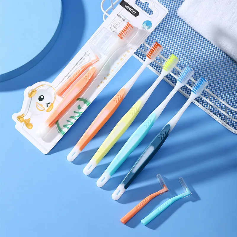 RAOYI Orthodontic Bracket Protector Toothbrush Combination Toothbrushes-1