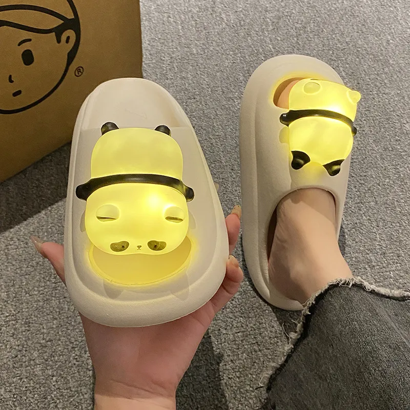 Ming Sheng Platform Single Strap Slippers-1
