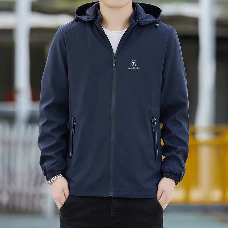 VanCamel Waterproof, Windproof, Super Light Windbreaker Jacket Unisex-4