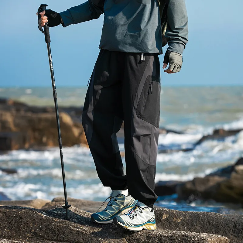 VanCamel Windbreaker Pants Unisex Forest Green-5