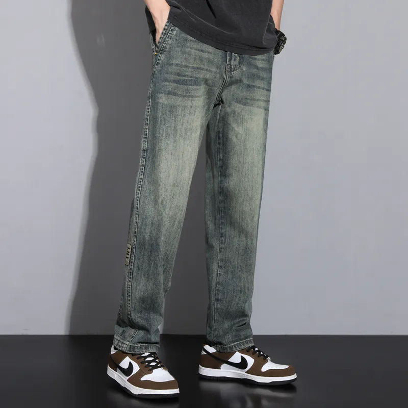 FAIRWHALE Harem Pants Unisex Light Blue-3