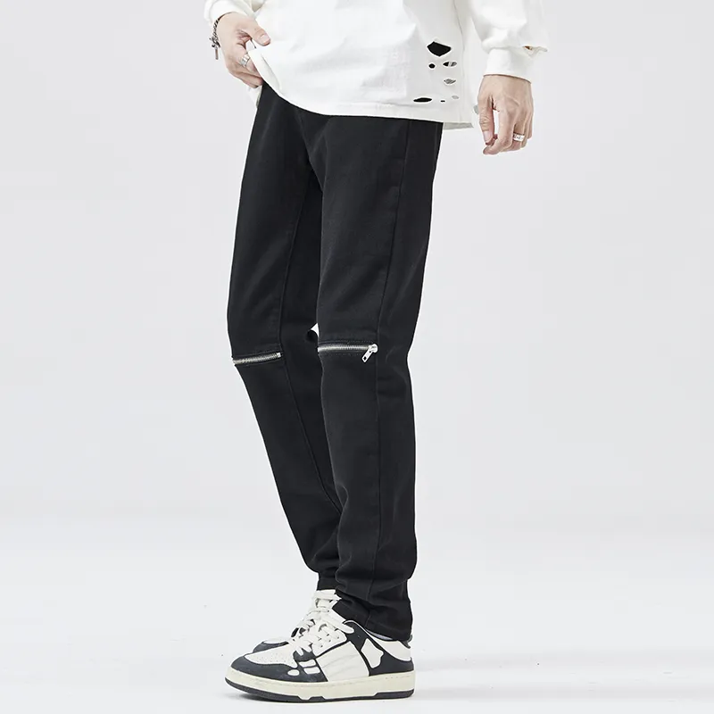FAIRWHALE Jeans Unisex Black-6