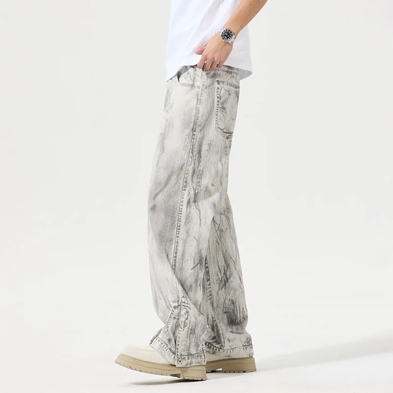 FAIRWHALE Jeans Unisex White-6