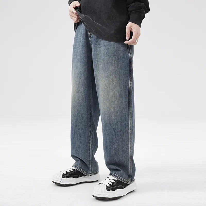 FAIRWHALE Jeans Unisex Light Blue-5