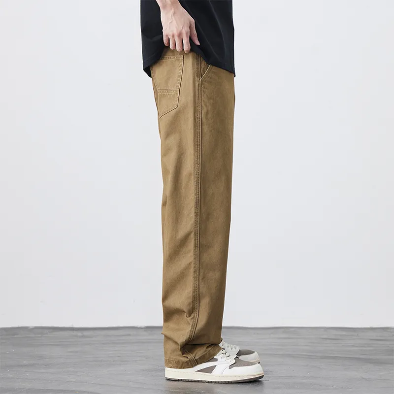 FAIRWHALE Jeans Unisex Khaki-3
