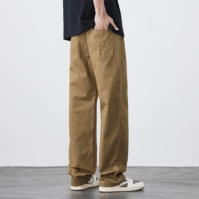 FAIRWHALE Jeans Unisex Khaki-7