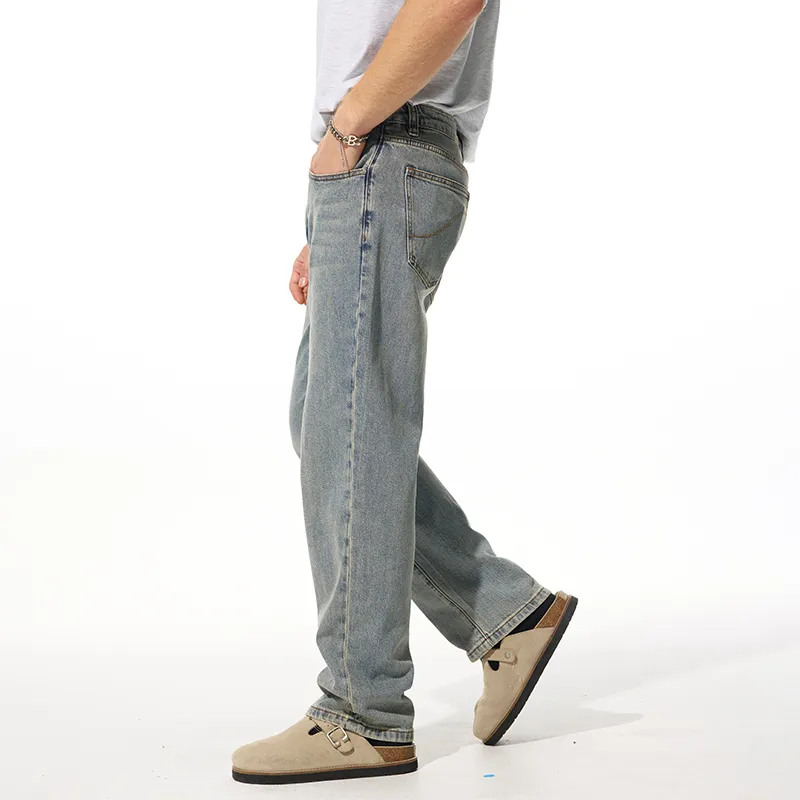 FAIRWHALE Jeans Unisex Light Blue-7