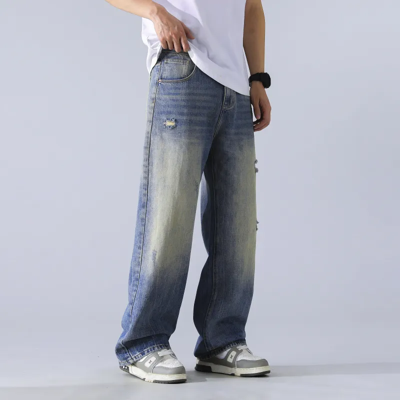 FAIRWHALE Jeans Unisex Gradient Blue-3