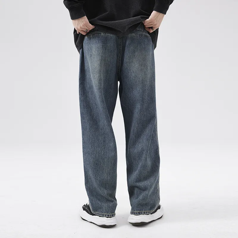 FAIRWHALE Jeans Unisex Light Blue-7