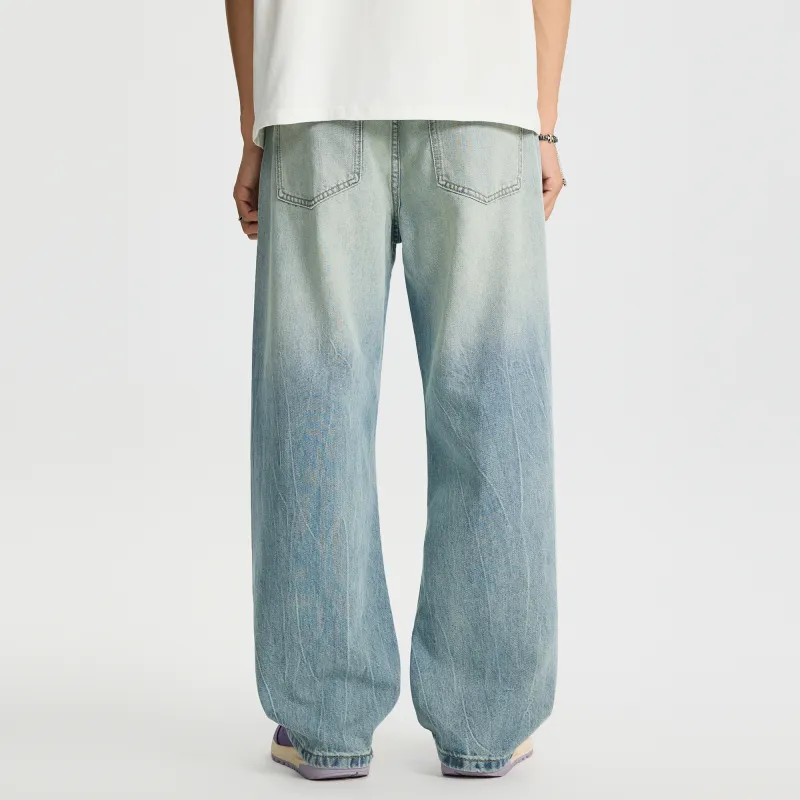 FAIRWHALE Jeans Unisex Light Blue-7