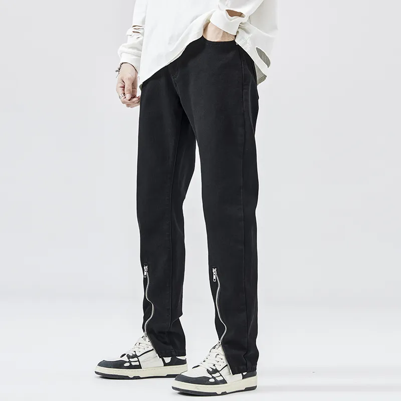 FAIRWHALE Jeans Unisex Black-3