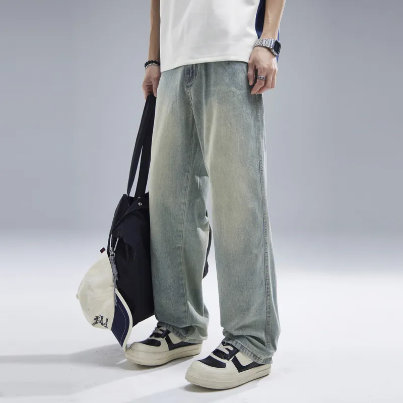 FAIRWHALE Jeans Unisex Light Blue-7