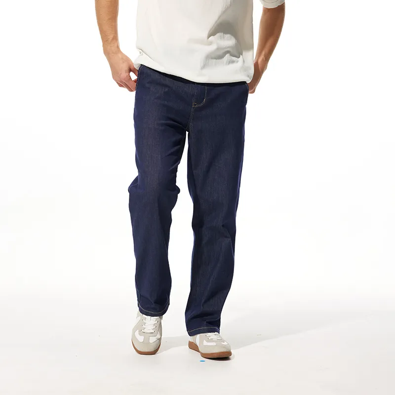 FAIRWHALE Jeans Unisex Navy Blue-7
