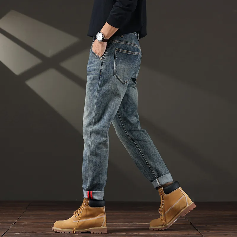 FAIRWHALE Jeans Unisex Denim Blue-2