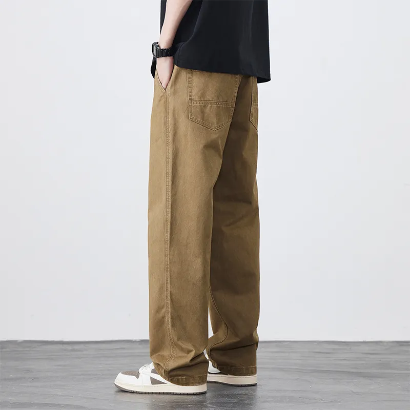 FAIRWHALE Jeans Unisex Khaki-6