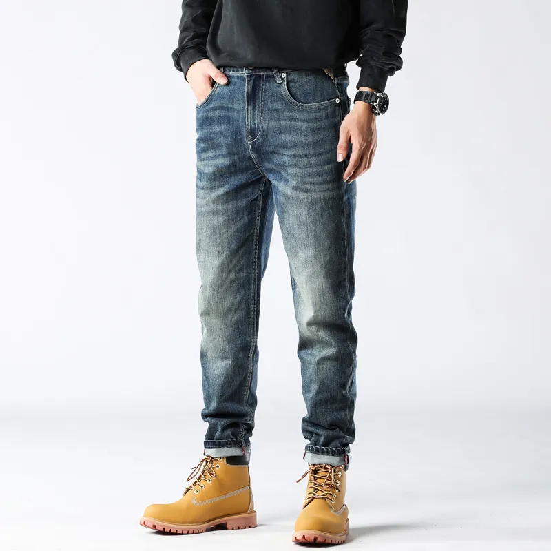 FAIRWHALE Jeans Unisex Light Blue-5