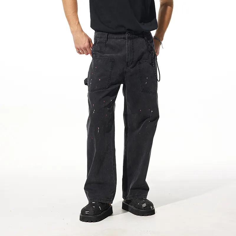 FAIRWHALE Jeans Unisex Black-2
